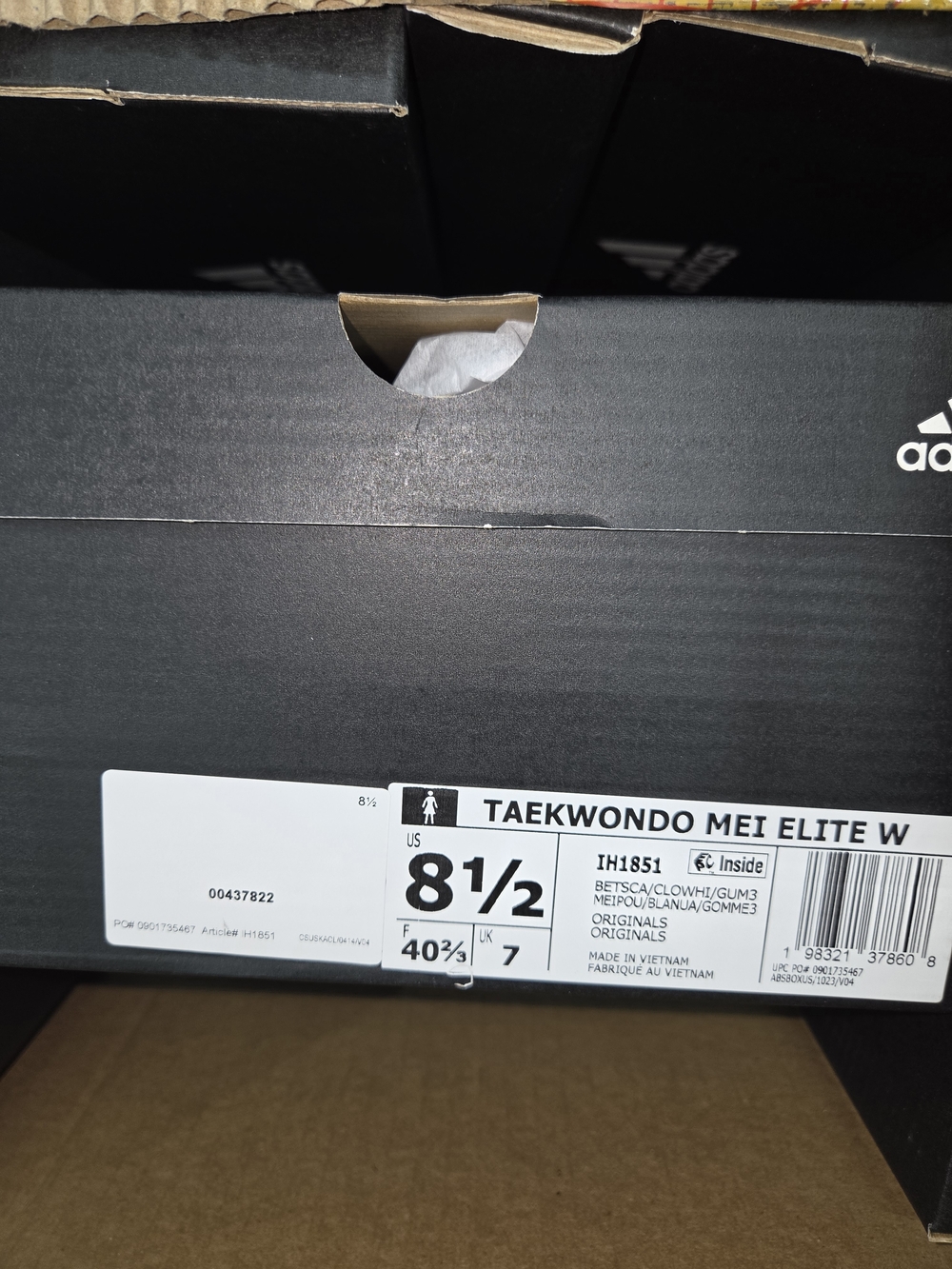 **SALE!! Adidas TAEKWONDO MEI ELITE Womens Better Scarlet Gum 2026 🔥 Nib Rare - Picture 12 of 13